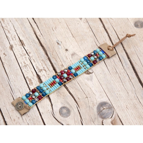 Bracciale donna Texas blu