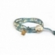 Bracciale donna Swarovski con bottone Swarovski