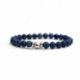 Blue Lapis Lazuli Stone Beads Bracelet For Man